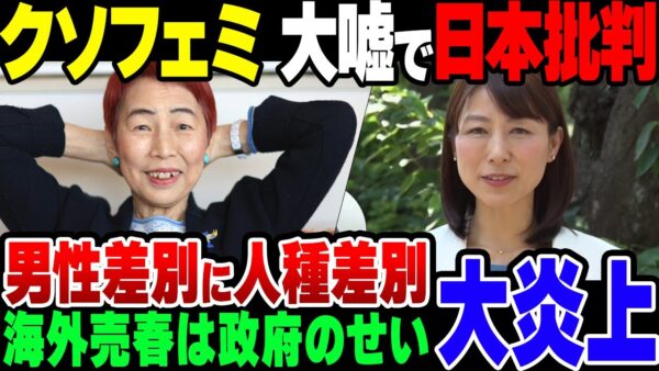 日本人男性をけなしまくった自称フェミ教授、発言内容が大嘘すぎて炎上【ゆっくり解説】