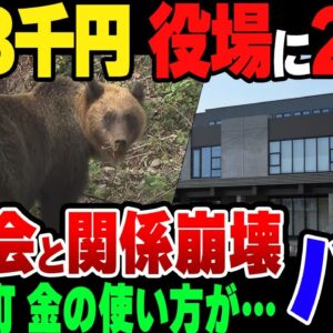 【ゆっくり解説】熊駆除でケチった奈井江町、20億円も無駄金使って町役場を作っていた模様。猟友会との関係が崩壊するのも当然か