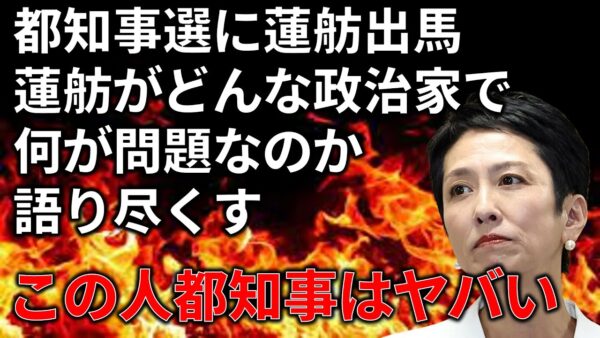 【ゆっくり解説】都知事選に出馬する立憲民主党・蓮舫を解説