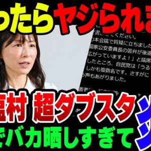 【ゆっくり解説】立憲塩村「野次飛ばしたら野次られました！悔しいです謝罪してください」←は？