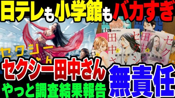 【ゆっくり解説】日テレも小学館もクソ？セクシー田中さん調査、やっと調査結果公表