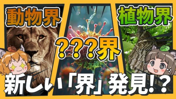 【大発見】生物の新たな「界」が発見されました→それホント？ほか2本【生き物ニュース】