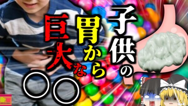 【2023年】なぜか食事がほとんどできなくなった男児　突然強烈な腹痛を訴え検査を受けると胃の中から大量の〇〇 発見が遅れていたら命の危機も【ゆっくり解説】