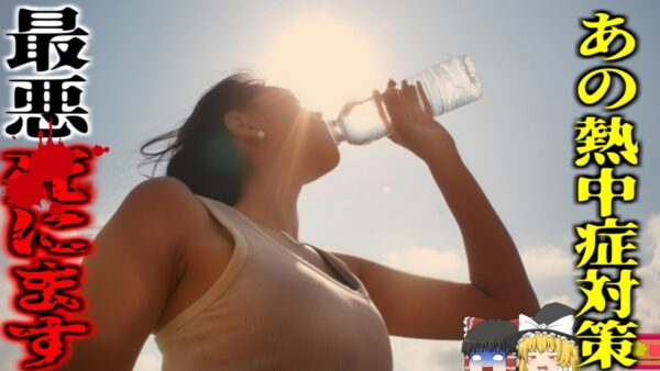 【2023年】しっかりと水分・塩分・ミネラルを摂っていたのに…気温40度の中突然倒れた男性 常識になってる熱中症対策に意外な罠「清涼飲料水ケトーシス」 【ゆっくり解説】