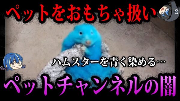 【ゆっくり解説】ペットをおもちゃ扱い…ヤバすぎるペットチャンネルの闇