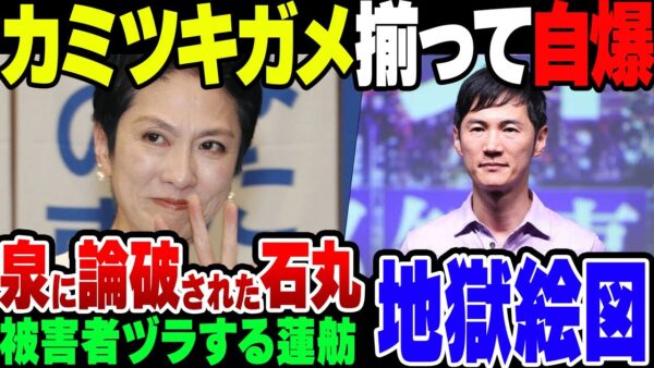 【ゆっくり解説】被害者ヅラした蓮舫、泉にｂ