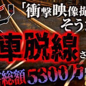 【2024年】自称鉄道マニアの少年 悪戯で分岐器を動かし、故意に列車を脱線させYoutubeに投稿 大炎上 被害総額は推定約5370万円超にも【ゆっくり解説】