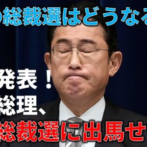 岸田総理が退任を発表した件＆総裁選どうなるのかを予想してみる