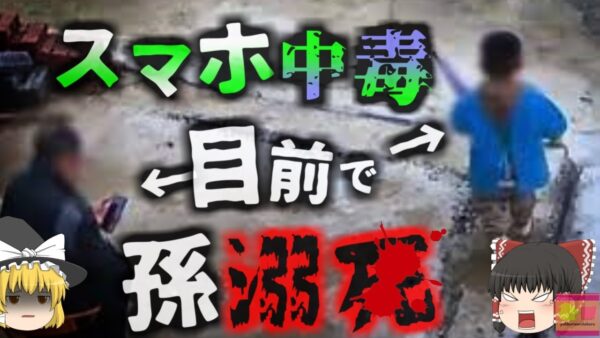 【2024年】「幽霊に取り憑かれて気付かなかった…」スマホのSNS動画に夢中だった祖父 目の前で孫が溺れても気付かず…責任回避の言い訳で大炎上『中国2歳児溺水事故』【ゆっくり解説】