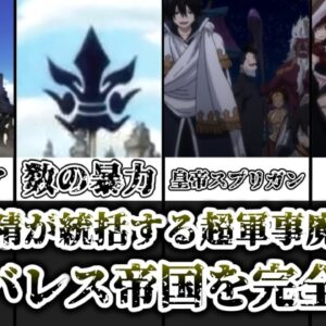 【ゆっくり解説】醜い妖精が統括する超軍事魔法帝国 アルバレス帝国を完全解説【FAIRY TAIL】