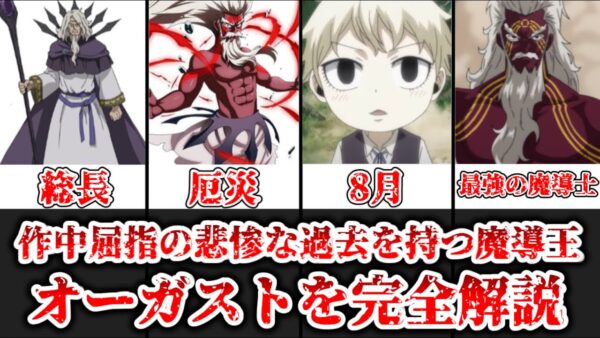 【ゆっくり解説】作中屈指の悲惨な過去を持つ最強の魔導王 オーガスト帝国を完全解説【FAIRY TAIL】