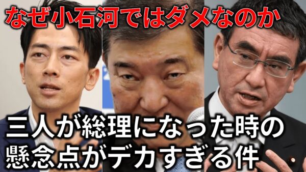 【ゆっくり解説】小泉・石破・河野の政策を紹介＆総理になった時が心配すぎる件