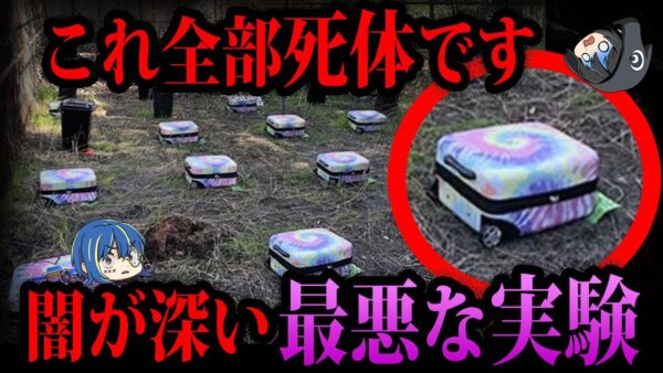 【ゆっくり解説】●体をスーツケースにいれ放置…闇が深すぎる実験５選