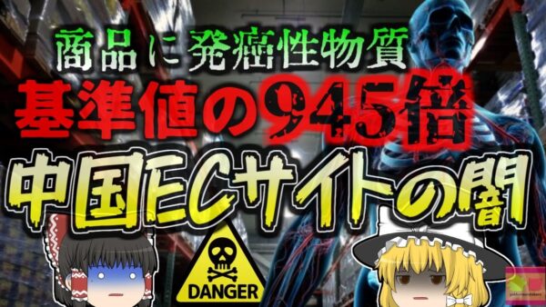 【2024年】『届いたらシラミだらけで重金属基準値の945倍』中国ネットショップで販売された商品から有毒物質を検出 カドミウム…鉛…シラミ…【ゆっくり解説】