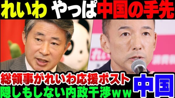 【中国】『衆院選比例はれいわに』中国総領事がSNSで内政干渉して炎上【ゆっくり解説】
