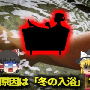 【2019年】『交通事故より死にやすい』 健康にいいはずの入浴で何故死んでしまうのか？冬場に潜む身近な危険「ヒートショック現象」【ゆっくり解説】