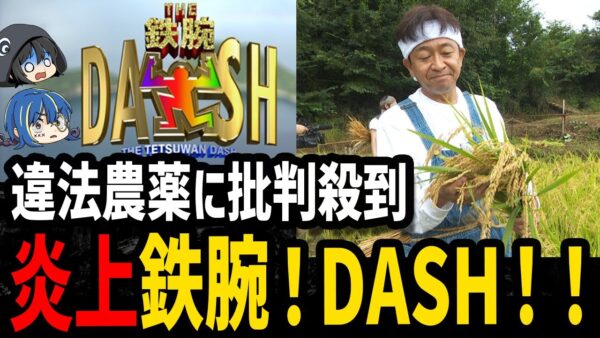 【ゆっくり解説】人気番組がやらかした。ザ！鉄腕！DASH！！炎上騒動６選