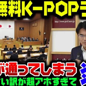 無料でK-POPイベントやるとか言い出した山下知事率いる奈良県、2 7億円の予算を通してしまいバカにされる【ゆっくり解説】