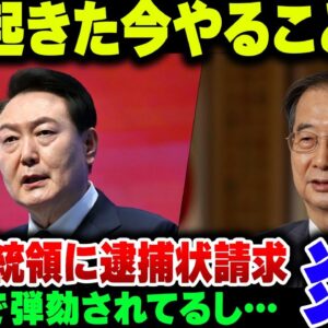 飛行機事故でくっそ大変な韓国、この状況で大統領に逮捕状が請求されてしまう【ゆっくり解説】