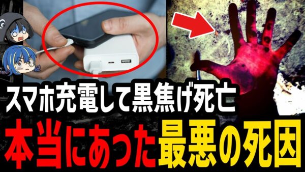 【ゆっくり解説】スマホ充電したら●亡…本当にあった最悪の死因５選