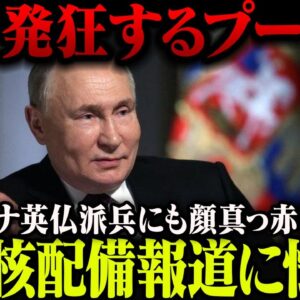 【お前が言うな】アメリカのウクライナ核返還報道に核攻撃をちらつかせるロシア、フランスとイギリスのウクライナ派兵にも発狂している模様【ゆっくり解説】