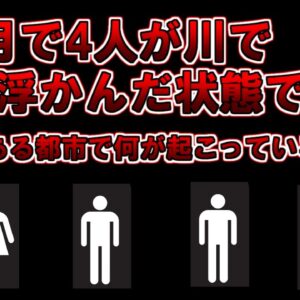 【ゆっくり解説】全員身元不明、次々と川に人が流れてくる日本のある都市。一体何が起こっているのか？