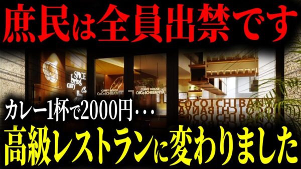 【悲報】ココイチがまさかの発表をしました…値段改悪をやめなかった悲惨な末路【ゆっくり解説】