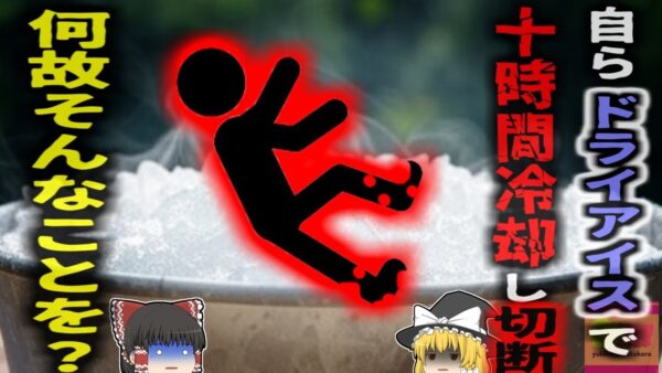 【2024年】『足冷やしてケガしたフリしようぜ』保険金目的でドライアイスで足を冷やし凍傷を装おうとした大学生 10時間も冷却してしまい足を失う結果に…【ゆっくり解説】