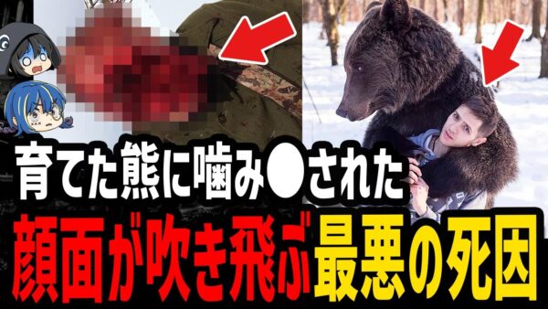 【ゆっくり解説】育てた相棒に命を奪われる…悲惨すぎる最悪の死因５選