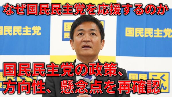 【支持者必見】投稿者が国民民主党を応援する三つの理由