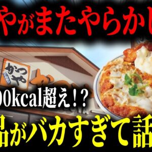 【衝撃】カロリーのおふざけがヤバすぎるww新商品がバカすぎると話題になっているかつやのカツ丼がすごいw【ゆっくり解説】