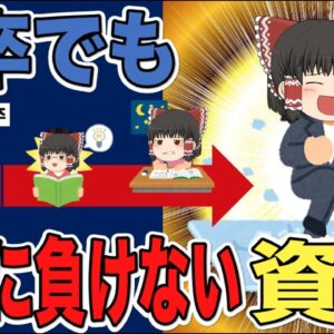 【ゆっくり解説】努力次第！高卒でも大卒に勝てるようになる資格3選【資格】