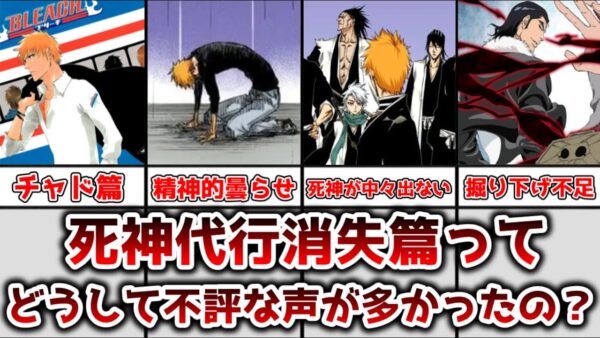 【ゆっくり解説】最も不遇な長編？ 死神代行消失篇が不評な理由を解説、考察【BLEACH】