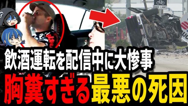 【ゆっくり解説】犯罪配信で大惨事…胸糞すぎる最悪の死因５選