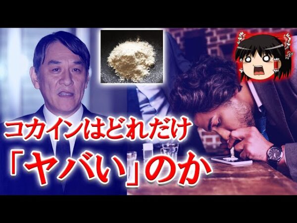 ピエール瀧もハマった「コカイン」使い続けるとどうなる？【ゆっくり解説】