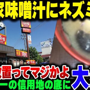 すき家鳥取南吉方店、2カ月も前の味噌汁ネズミ混入事件を今更認めて謝罪。ただし経緯からなにから不自然すぎてさらに炎上【ゆっくり解説】