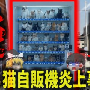 【2024年】『猫自販機で大炎上』行き過ぎた無人経済が生んだ生体ビジネス 法整備も実質ほぼない無法地帯に 批判*到【ゆっくり解説】