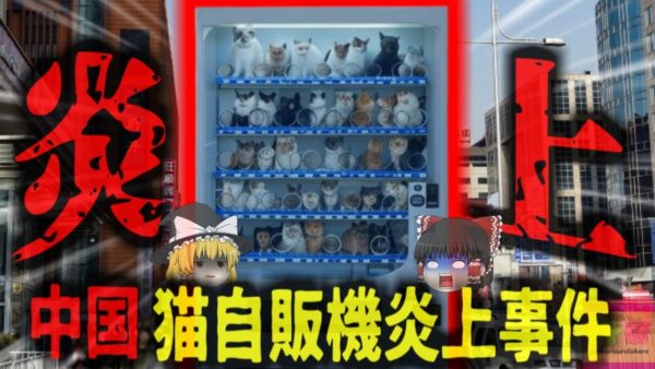 【2024年】『猫自販機で大炎上』行き過ぎた無人経済が生んだ生体ビジネス 法整備も実質ほぼない無法地帯に 批判*到【ゆっくり解説】
