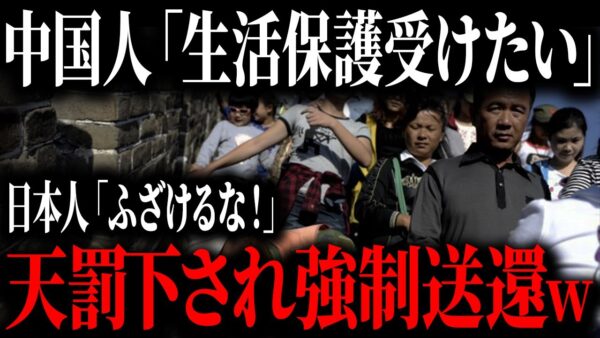 日本にきて６日後に生活保護を申請した中国人48名にとんでもない天罰が下りましたw【ゆっくり解説】