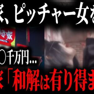 すき家ブチギレで警察沙汰...すき家ピッチャー女、多額の賠償請求で人生終了しました【ゆっくり解説】