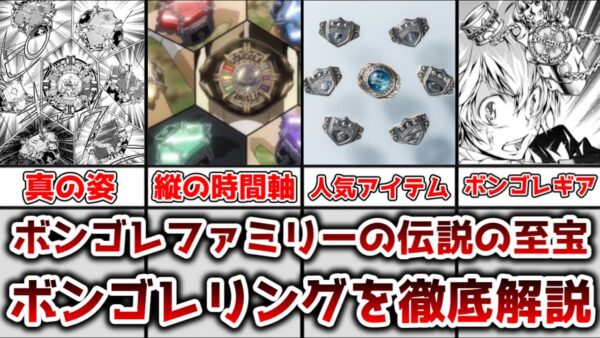 【ゆっくり解説】ボンゴレファミリーの伝説の至宝 ボンゴレリングを徹底解説【家庭教師ヒットマンリボーン】