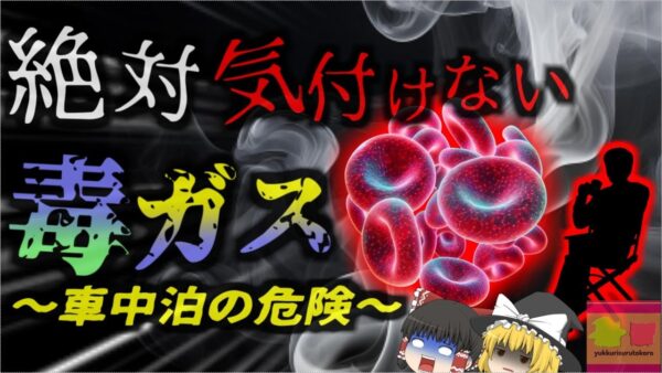 【2022年】『車中泊で毒ガスに気付かず●亡』ソロキャンプを楽しんでいた男性、車中泊で遺体となって発見される…絶対にしてはいけなかったNG行動とは【ゆっくり解説】