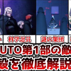 【ゆっくり解説】暁に匹敵するBORUTO第一部の敵組織 殻を徹底解説【NARUTO】【BORUTO】