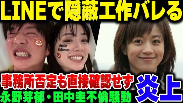 田中圭＆永野芽郁　LINEが流出。隠蔽工作や事務所へ虚偽報告を画策していた模様。流出させたのは誰だ……？【ゆっくり解説】