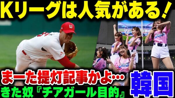 韓国野球は人気！とかまた提灯記事書いた人が失笑される【ゆっくり解説】