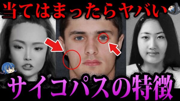 【ゆっくり解説】あなたの知り合いは大丈夫？当てはまったらヤバいサイコパスの特徴