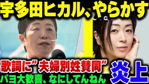 宇多田ヒカル、新曲に下手すぎる夫婦別姓主張カマして大炎上してしまう【ゆっくり解説】