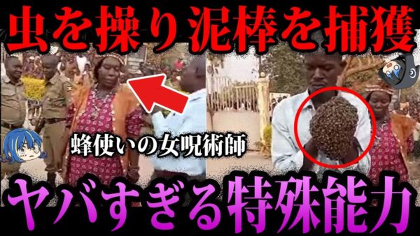 【ゆっくり解説】虫を操って人を襲わせる！？実在した特殊能力を持つ人たち５選