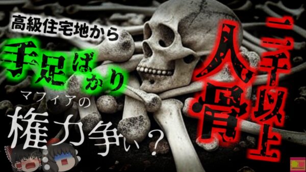 【2019年】『高級住宅地域から2000のバラバラ人骨』行方不明者捜索中、地中からビニールに包まれた大量の「人の手足」…静かな高級住宅地で一体何が？【ゆっくり解説】きめぇ丸