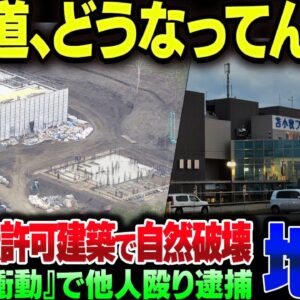 中国人が北海道で無許可で建物建築＆韓国人が『衝動抑えられず』日本人の頭殴る。北海道どうなってんだ？【ゆっくり解説】